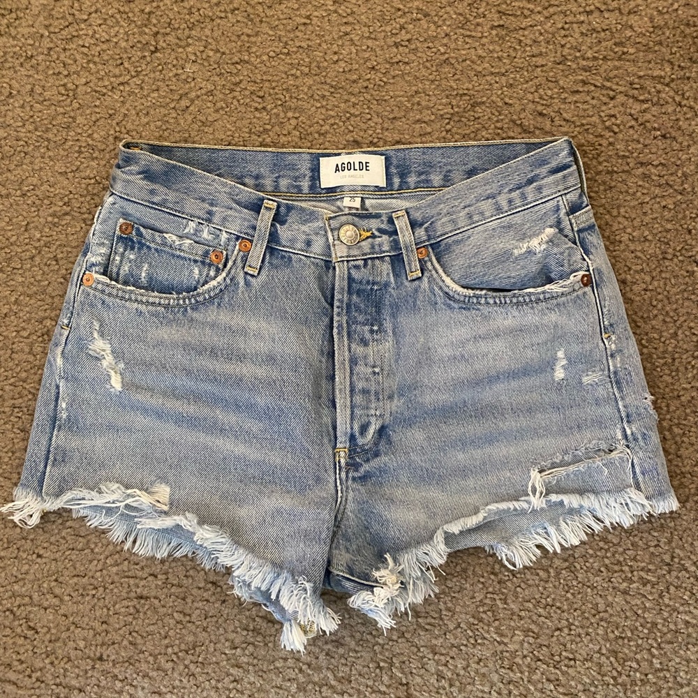 Agolde Parker Vintage Cutoff Shorts Size 25